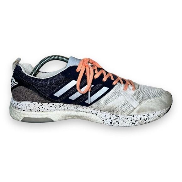 Adidas Adizero Tempo 9 White/Blue/Black CP9499 Women's 11 UK 9.5 EURO 44 - Picture 6 of 10